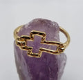 Walk by Faith Cross Bracelet