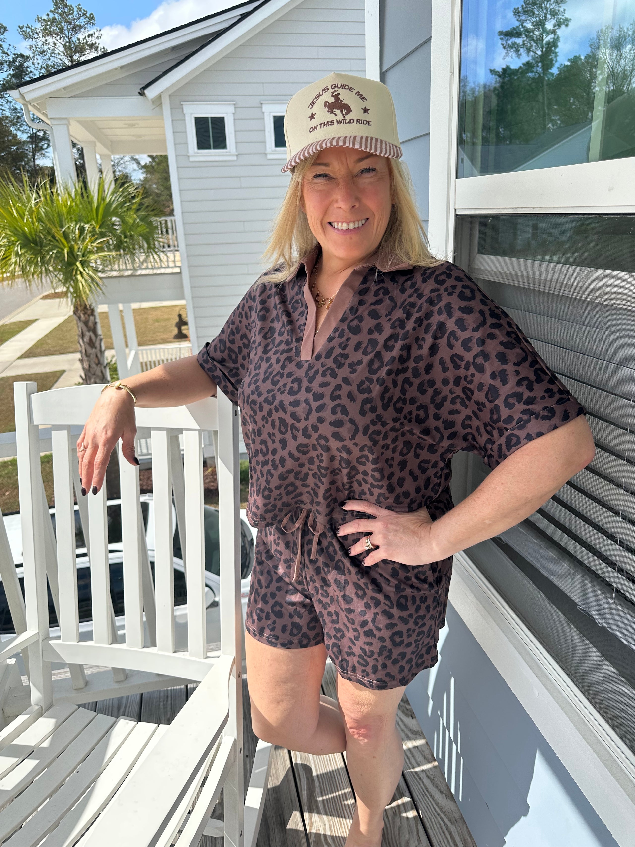 Cheetah-Licious Short Set