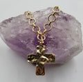 Walk by Faith Cross Necklace